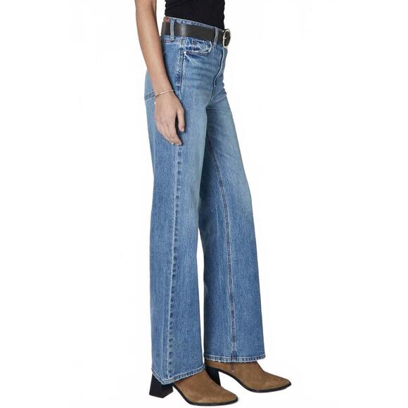 NEW UNPUBLISHED jolene high-rise flare jeans in blue - Picture 3 of 4